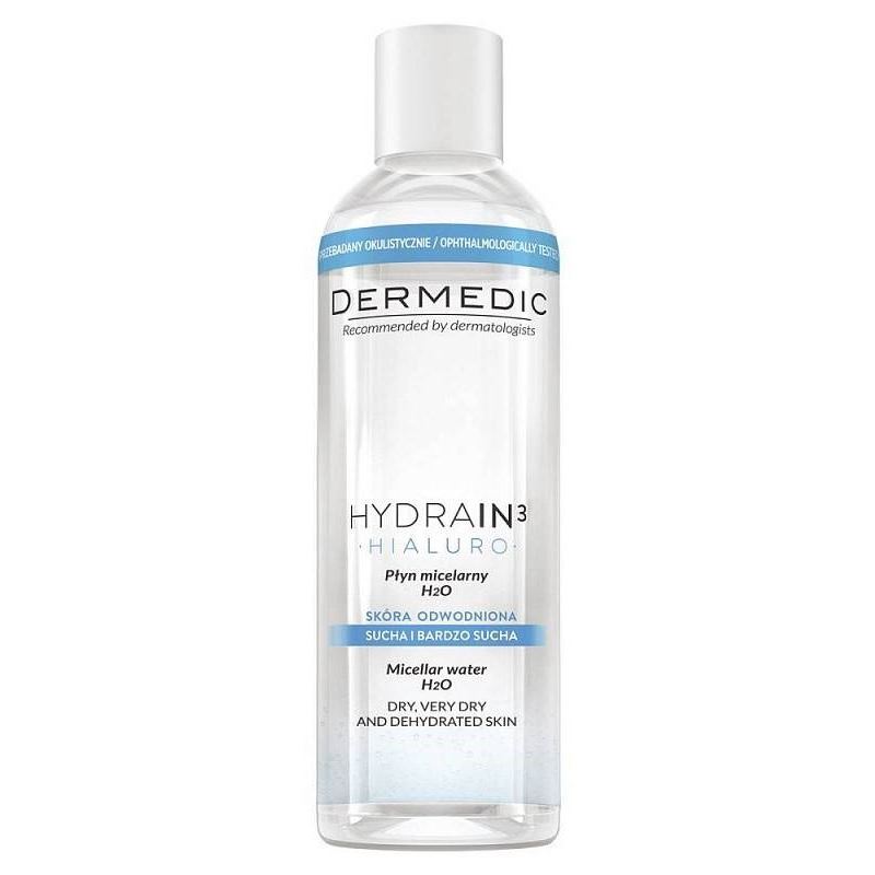 Dermedic Hydrain 3 Hydrain 3 Hialuro Micellar Water H2O  Мицеллярная вода H2O