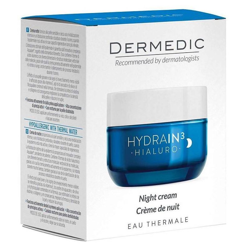 Dermedic Hydrain 3 Hydrain 3 Hialuro Night Cream Ночной крем