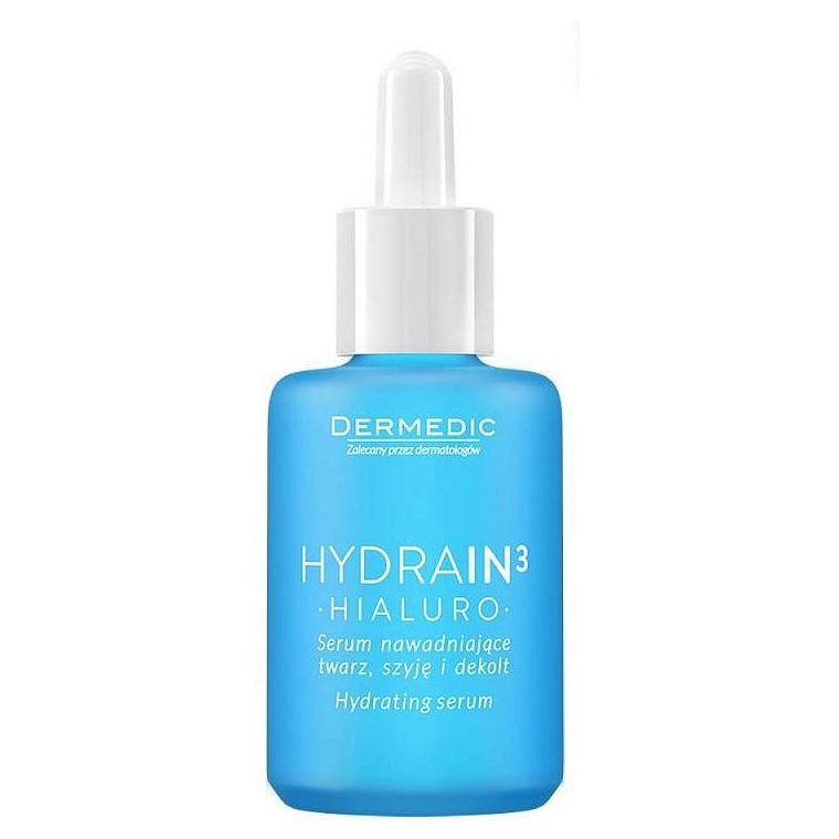 Dermedic Hydrain 3 Hydrain 3 Hialuro Hydrating Serum Увлажняющая сыворотка для лица, шеи и декольте