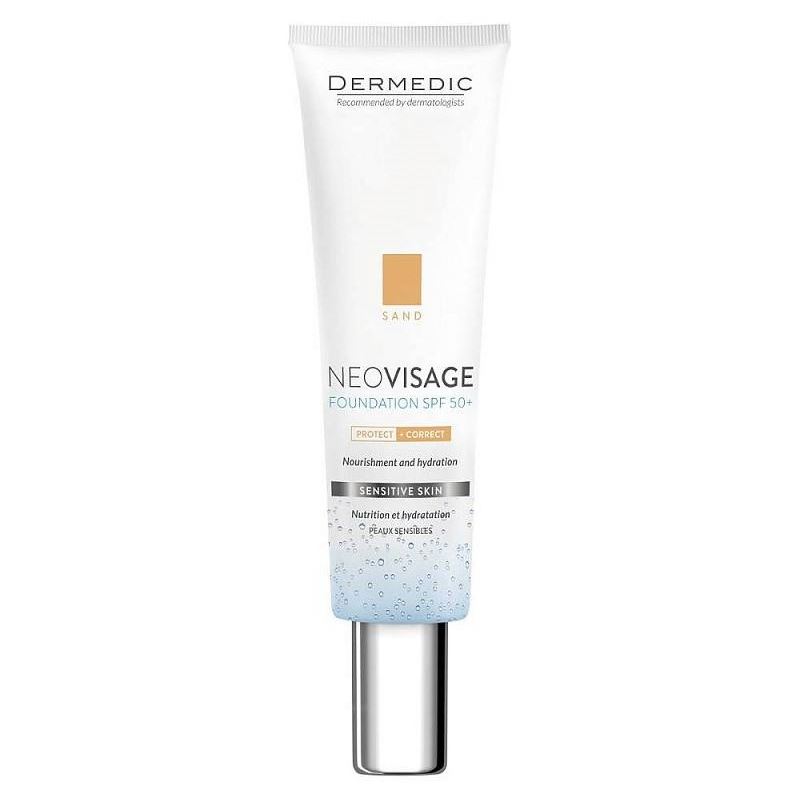 Dermedic Neovisage  Neovisage Foundation SPF50+ Тонирующий увлажняющий крем-флюид spf 50+ для чувствительной кожи