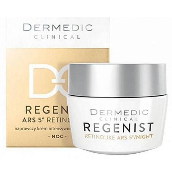 Dermedic Regenist Regenist Retinolike ARS 5 Night Cream  Ночной крем восстанавливающий упругость кожи 