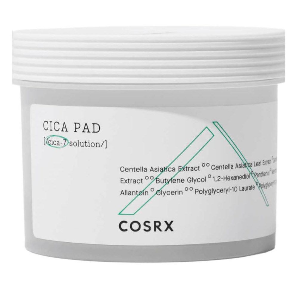 Cosrx Для жирной и проблемной кожи Pure Fit Cica Pad  Тонер-пэды для лица успокаивающие