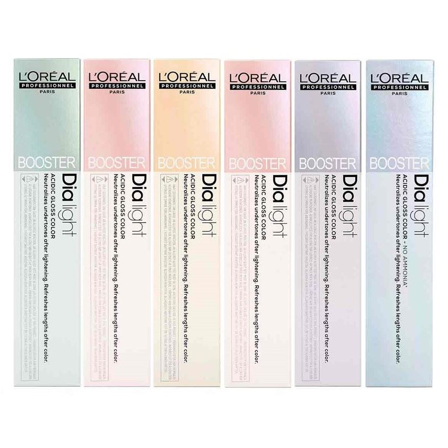 L'Oreal Professionnel Coloring Hair DIA Light Acidic Gloss Color Booster  Гель-крем тон-в-тон (бустер) - Кислотный гель-крем для нейтрализации и придания блеска