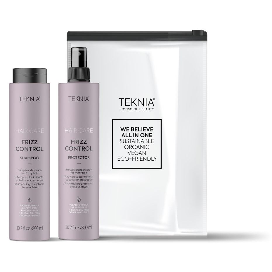 LakMe Teknia Frizz Control Duo Pack Подарочный набор: шампунь, спрей-протектор