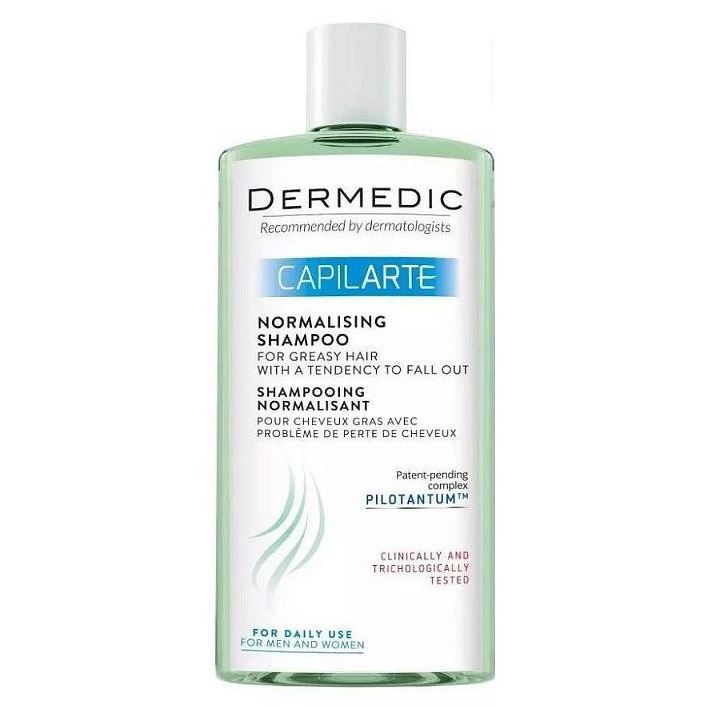 Dermedic Capilarte Capilarte Normalising Shampoo  Нормализирующий шампунь для жирных волос с проблемой выпадения