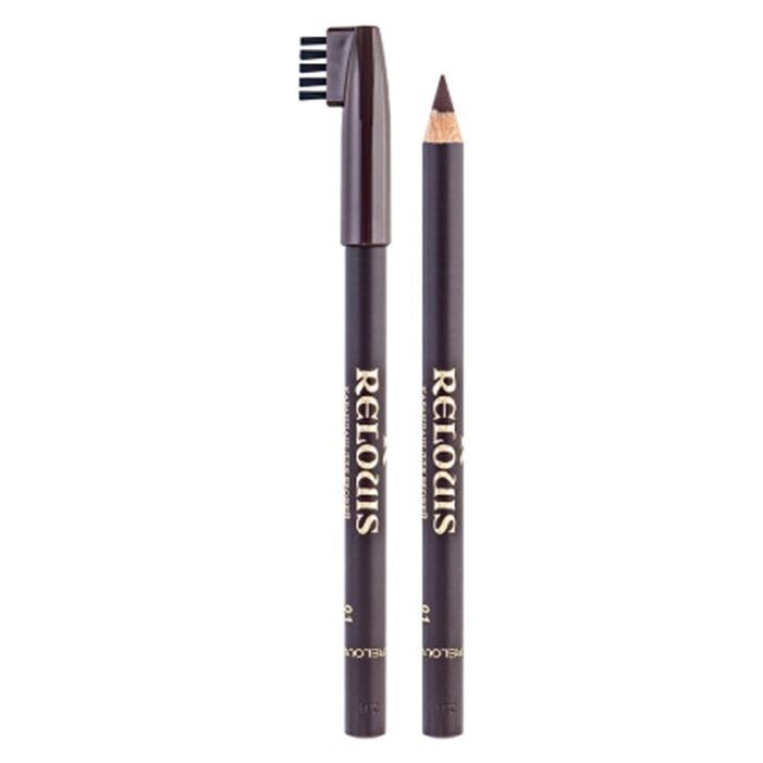 Relouis Make Up Brow Pencil  Карандаш для бровей со щеточкой 