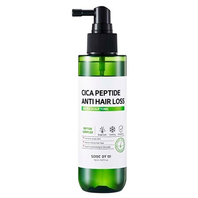 Some By Mi Faсe Care Cica Peptide Anti Hair Loss Derma Scalp Tonic Пептидный тоник против выпадения волос с экстрактом центеллы азиатской