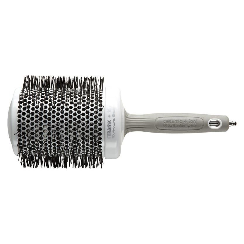 Olivia Garden Брашинги для волос ID2008/OGBCI80 Термобрашинг Ceramic+Ion EXPERT BLOWOUT SHINE White&Grey 80 Термобрашинг 