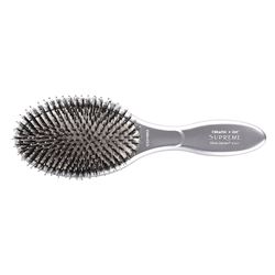 ID2032/OGBCISUP3COMBO Щетка EXPERT CARE OVAL Boar&Nylon Bristles Silver щетина+нейлон