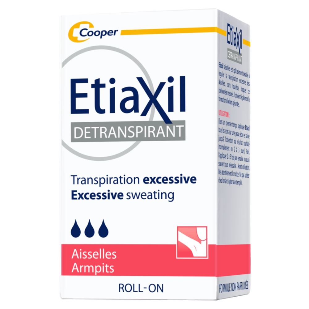 Etiaxil Антиперспиранты интенсивного действия Excessive Sweating Armpits Roll-On For Normal Skin Роликовый антиперспирант интенсивного действия для нормальной кожи 