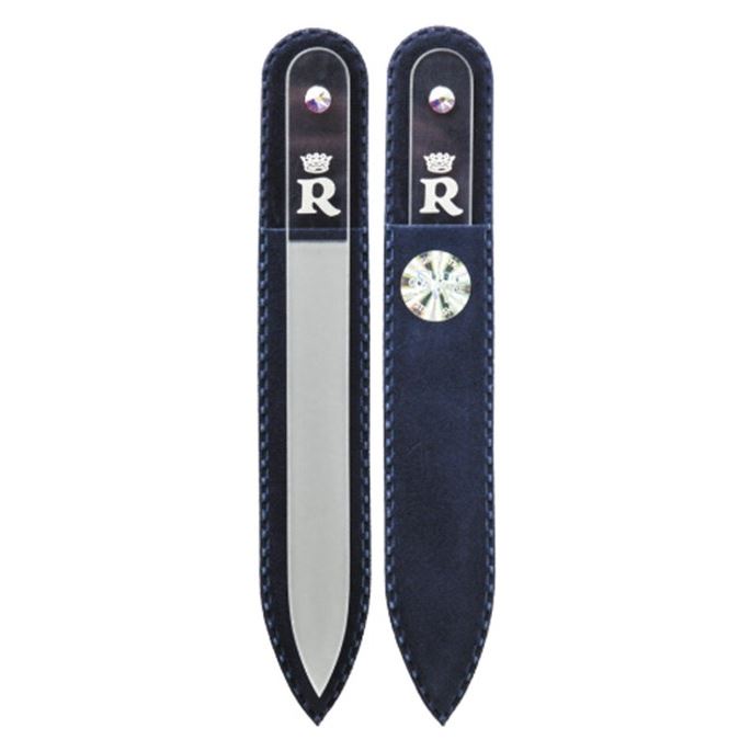 Relouis Accessories Nail File In Velvet Case  Пилочка для ногтей в бархатном чехле 