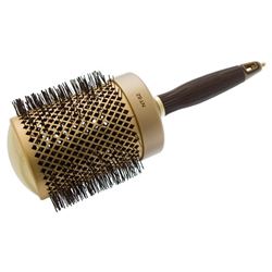 ID2053/OGBNT82 Термобрашинг EXPERT BLOWOUT SHINE Wavy Bristles Gold&Brown 80 мм