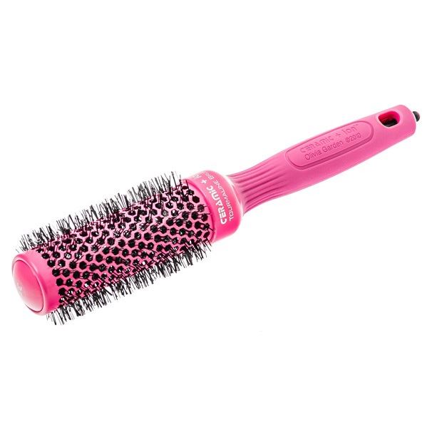 Olivia Garden Брашинги для волос ID2020/BR-CI1PC-TH035-PIS Термобрашинг розовый EXPERT BLOWOUT SHINE Pink 35 мм Термобрашинг розовый 