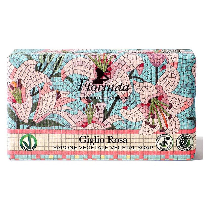 Florinda Tessuti Italiani Mosaico Italiano Giglio Rosa  Коллекция "Итальянская Мозаика" Giglio Rosa / Розовая Лилия 