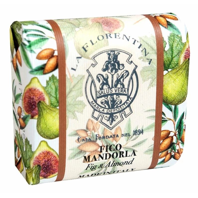La Florentina Soap Fruit Gardens Fig & Almond Коллекция "Фруктовые Сады" мыло Инжир и Миндаль 