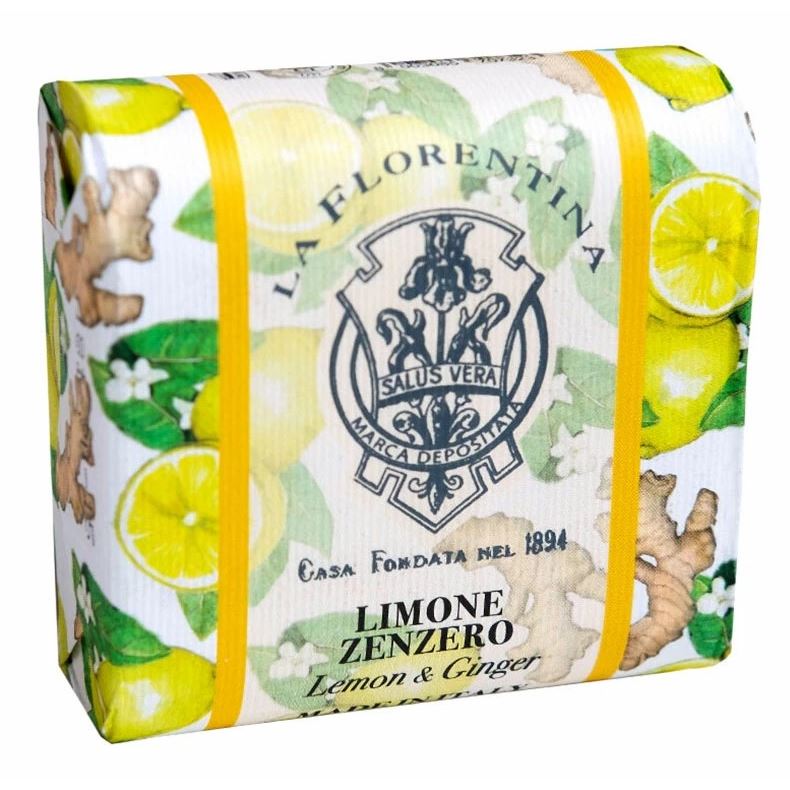 La Florentina Soap Fruit Gardens Lemon & Ginger Коллекция "Фруктовые Сады" мыло Лимон и Имбирь