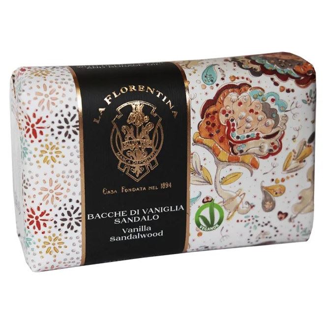 La Florentina Soap Giardino Segreto Vanille & Sandal wood Коллекция "Таинственный Сад" мыло Ваниль и Сандаловое дерево