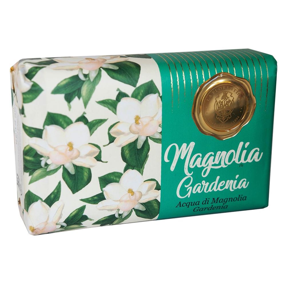 La Florentina Soap Gold Seal Magnolia & Gardenia Коллекция "Золотая печать" мыло Магнолия и Гардения