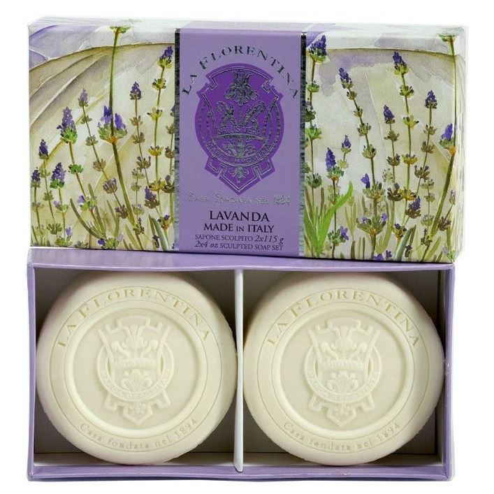 La Florentina Soap Набор мыла  Lavender Set 2*115 Набор мыла Лаванда