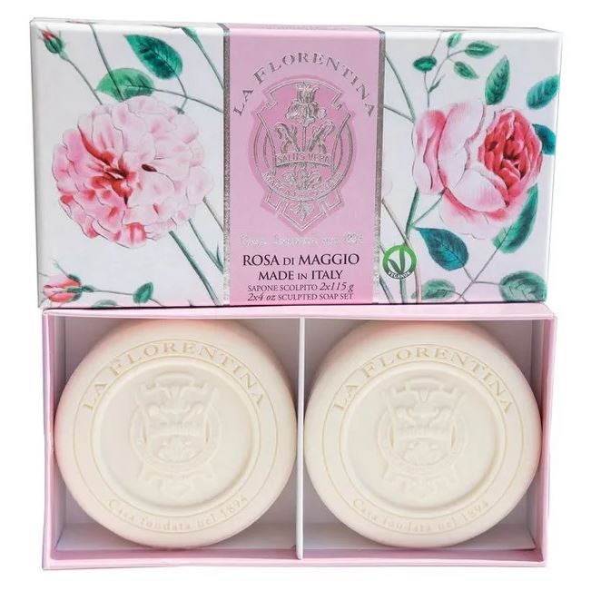 La Florentina Soap Набор мыла  Rose of May Set 2*115 Набор мыла  Майская роза 