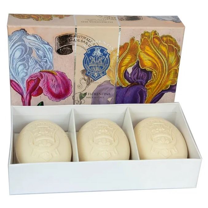 La Florentina Soap Набор мыла Florentina Iris 3*150  Набор мыла Флорентийский ирис 