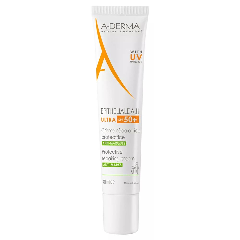 A-Derma Epitheliale A.H. Ultra Protective Repairing Cream SPF 50 + Защитный восстанавливающий крем SPF 50