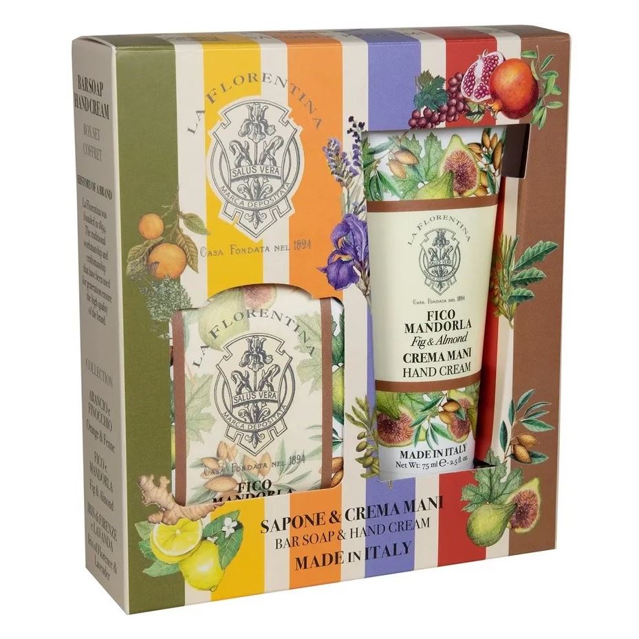 La Florentina Body Care Набор Fig & Almond Set Набор Инжир и Миндаль: крем для рук, мыло