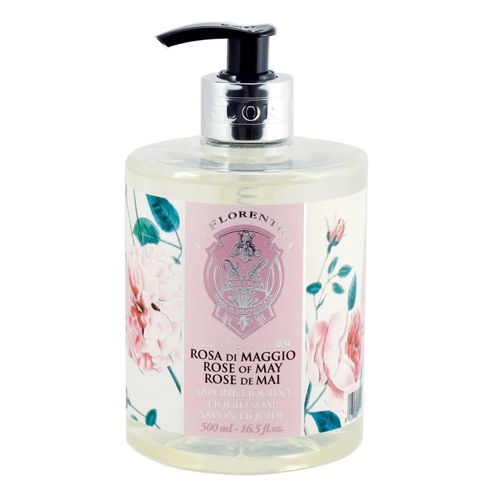 La Florentina Soap Liquid Soap Rose of May Жидкое мыло Майская роза