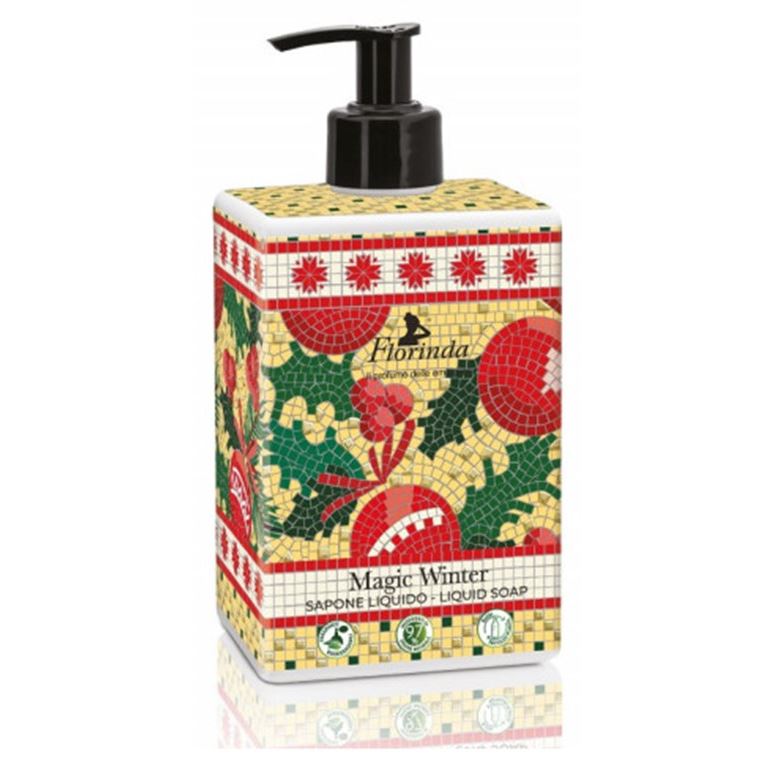 Florinda Tessuti Italiani Mosaico Italiano Liquid Soap Magic Winter Коллекция Итальянская Мозаика. Жидкое мыло Волшебная Зима