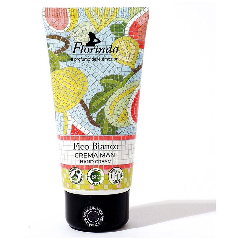 Florinda Tessuti Italiani Mosaico Italiano Hand Cream Fico Bianco Коллекция Итальянская Мозаика. Крем для рук Белый Инжир
