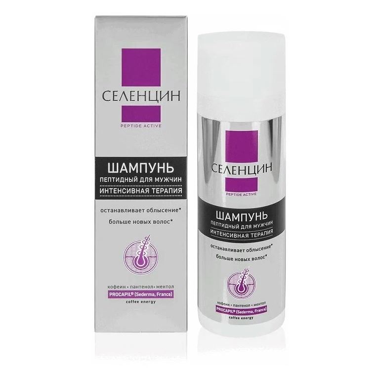 Selencin Peptide Active  Peptide Active Shampoo Men Шампунь пептидный для мужчин