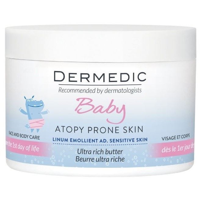Dermedic Baby Linum Emollient Baby Ultra Rich Butter Интенсивное липидовосполняющее масло для детей с 1-го дня жизни