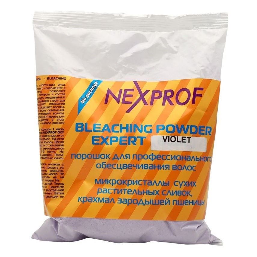 Nexprof (Nexxt Professional) Coloring Hair Bleaching Powder Violet Порошок для обесцвечивания волос фиолетовый