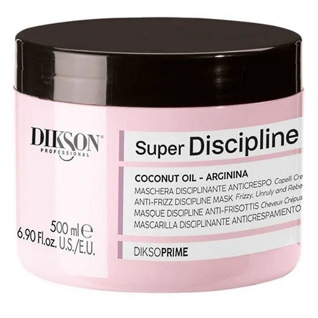 Dikson DiksoPrime  DiksoPrime Super Discipline Anti-frizz Mask Маска для пушистых волос с кокосовым маслом 
