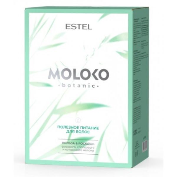 Estel Professional Moloko Botanic Набор "Полезное питание для волос" Moloko botanic  Набор "Полезное питание для волос" Moloko botanic: шампунь, маска, спрей