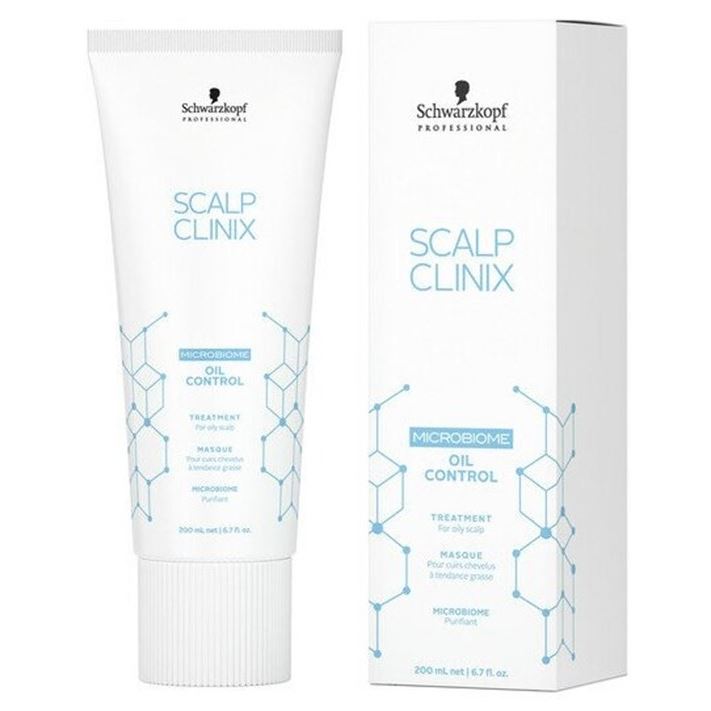 Schwarzkopf Professional Bonacure Scalp Therapy Scalp Clinix Oil Control Treatment  Маска для контроля жирности кожи головы