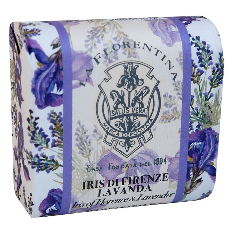 La Florentina Soap Fruit Gardens Iris of Florence & Lavender  Коллекция "Фруктовые Сады"  Мыло Флорентийский Ирис и Лаванда