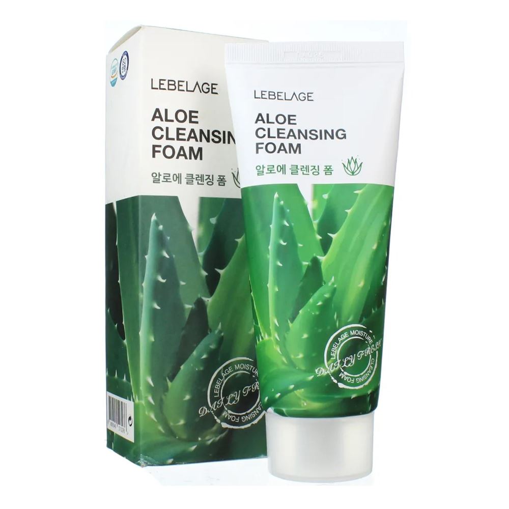 Lebelage Cleansing Aloe Cleansing Foam  Пенка для лица очищающая с экстрактом алоэ