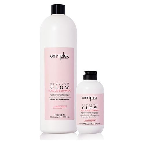 Farmavita Hair Coloring  Omniplex Blossom Glow Shampoo Шампунь с технологией Omniplex и растительным кератином