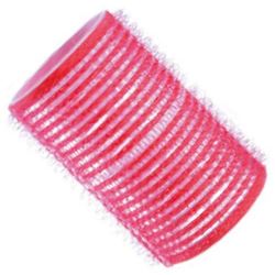 h10551-36 Бигуди на липучке красные 36*63 мм