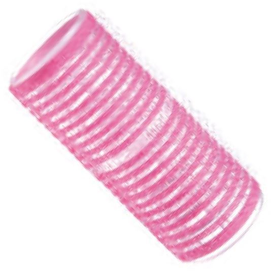 Harizma Professional Бигуди, термобигуди h10551-24 Бигуди на липучке розовые 24*63 мм Бигуди на липучке розовые 24*63 мм