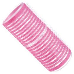 h10551-24 Бигуди на липучке розовые 24*63 мм