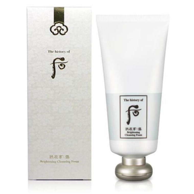 The History Of Whoo Face Care Gongjinhyang Seol Brightening Foam Cleanser Пенка для лица осветляющая 