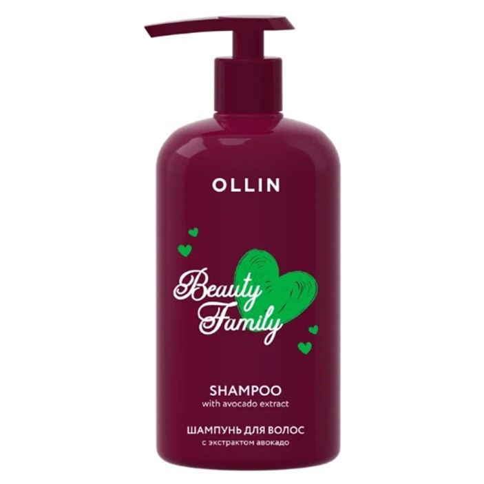 Ollin Professional Perfect Hair Beauty Family Шампунь для волос с экстрактом авокадо  Шампунь для волос с экстрактом авокадо 