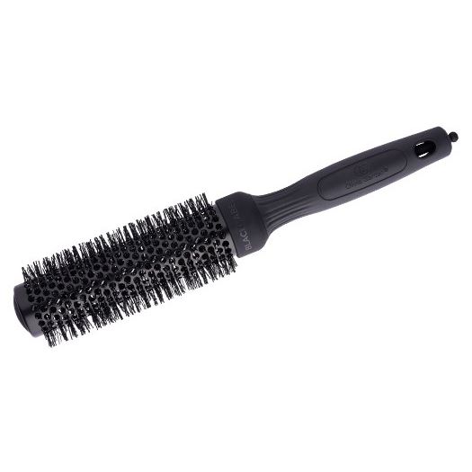 Olivia Garden Брашинги для волос ID2126/BR-BL1PC-TSP35 Термобрашинг EXPERT BLOWOUT SPEEDXL Wavy Bristles Black Label 35 мм Термобрашинг 