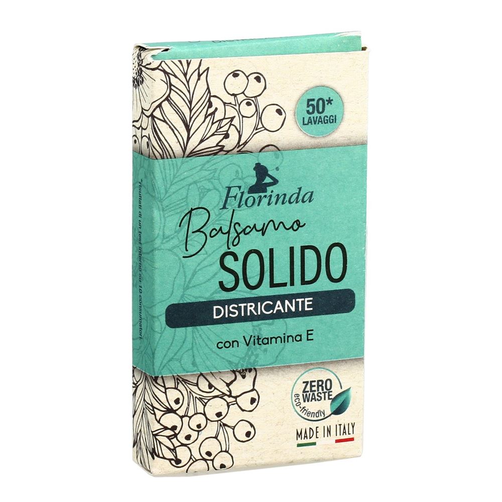 Florinda One Fragrance Collection Balsamo Solido Districante con Vitamina E Твердый бальзам для волос для Легкого Расчесывания с Витамином E для всех типов волос 