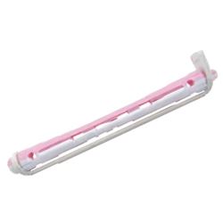 h10554-07 Коклюшки для химической завивки длинные бело-розовые 7*91 мм