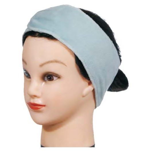 Harizma Professional Аксессуары h10518 Повязка на голову на липучке голубая Повязка на голову на липучке голубая