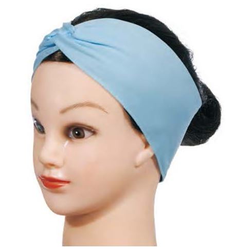 Harizma Professional Аксессуары h10519 Повязка на голову эластичная голубая Повязка на голову эластичная голубая
