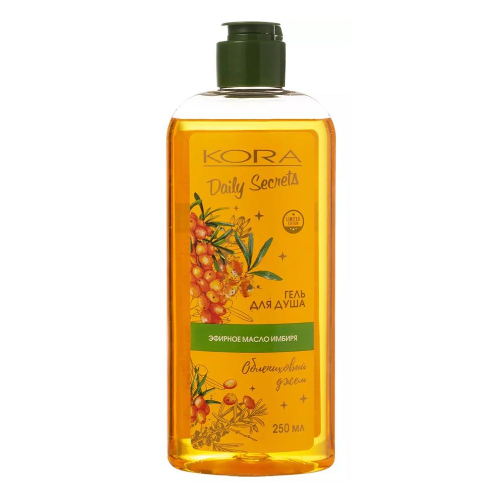 KORA Для ванны и душа Daily Secrets Гель для душа «Облепиховый джем» Гель для душа «Облепиховый джем»